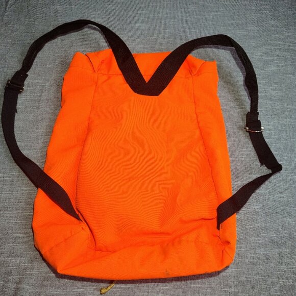 Vintage Himalayan Industries Hunting Backpack Small Game Bag Orange Hi Vis - Picture 7 of 16